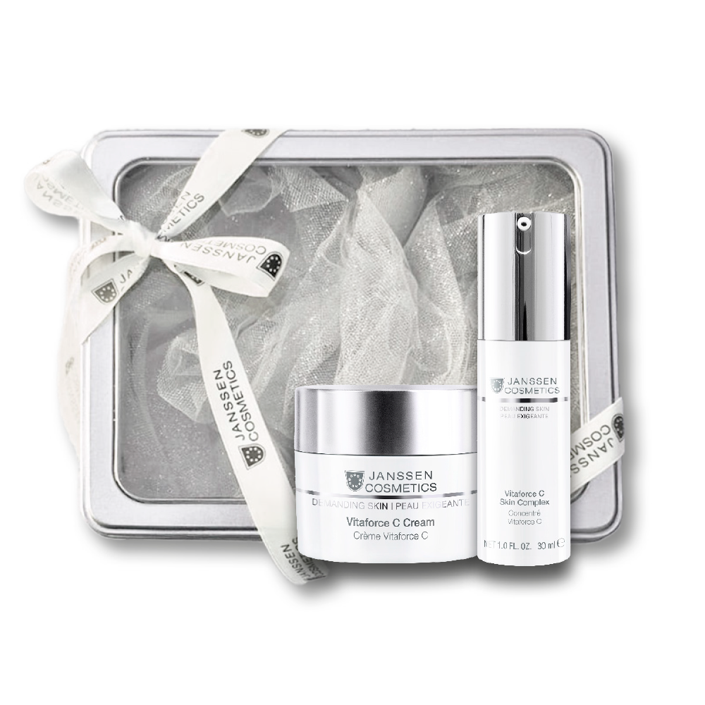 Vitaforce C Cream 50 ml + Vitaforce C Skin Complex 30 ml + tin box