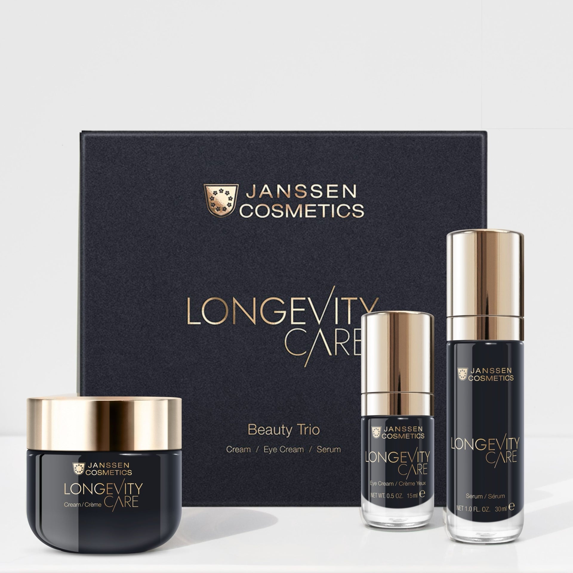 Longevity Care Beauty Trio 50 ml + 30 ml +15 ml