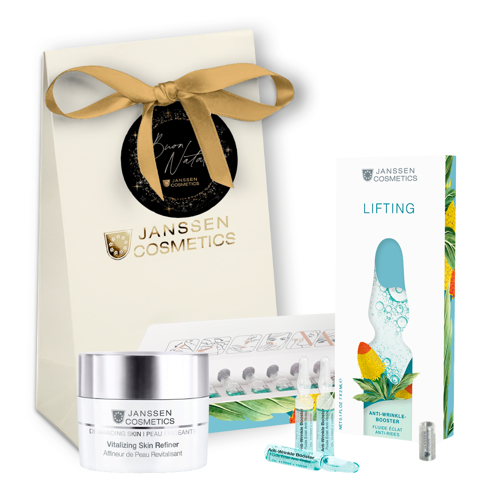 Vitalizing Skin Refiner 50 ml + Anti-Wrinkle Booster 7x2 ml + Gift Bag e Ampoule Opener