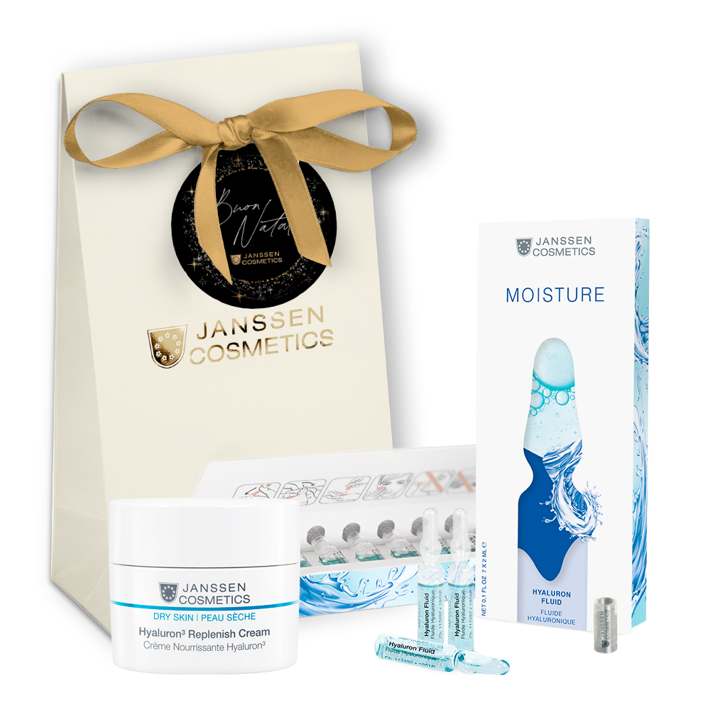 Hyaluron 3 Replenish Cream 50 ml + Hyaluron Fluid 7x2 ml + Gift Bag e Ampoule Opener