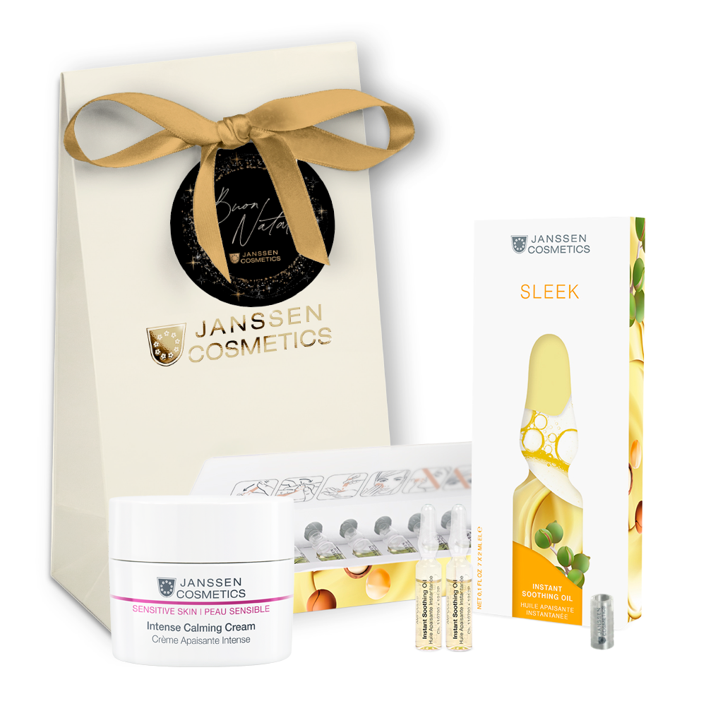 Intense Calming Cream 50 ml + Instant Soothing Oil 7x2 ml + Gift Bag e Ampoule Opener